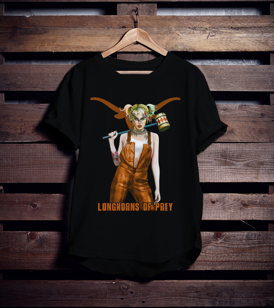 Longhorns Of Prey Dh 19 Ncaa Tl T-Shirt