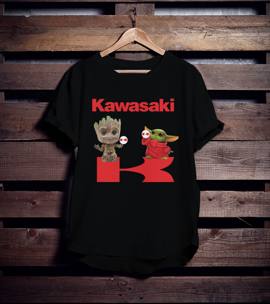 Kawasaki Groot Yoda Dh T-Shirt