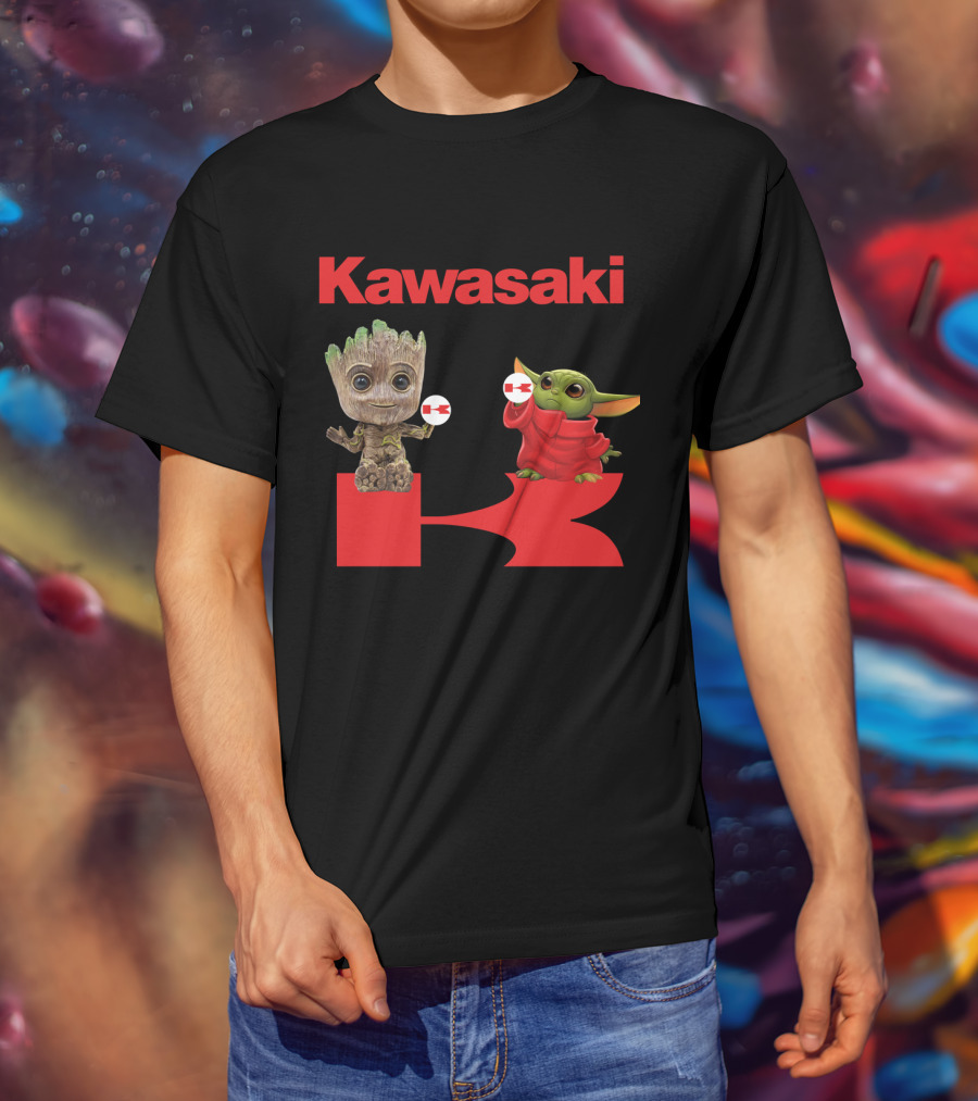 Kawasaki Groot Yoda Dh T-Shirt