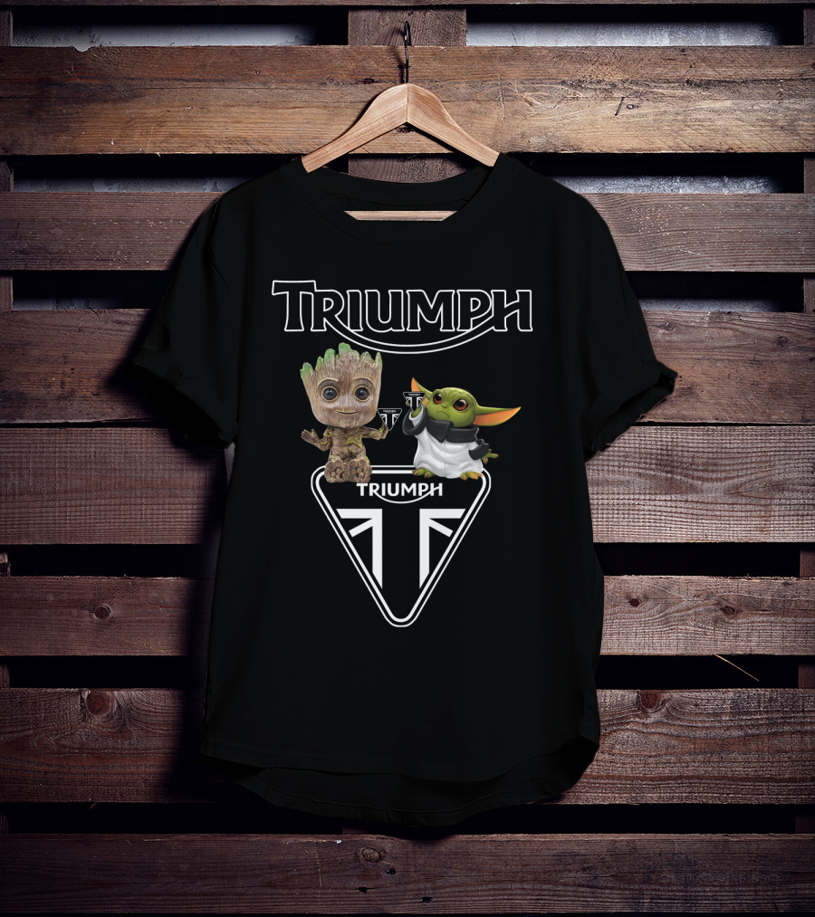 Triumph Groot Yoda Dh 21 Logo Collaboration T-Shirt