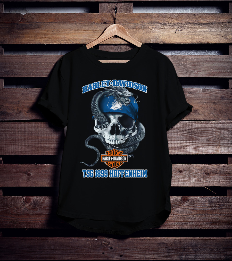 Harley Davidson Tsg 1899 Hoffenheim Motor Cycles T-Shirt