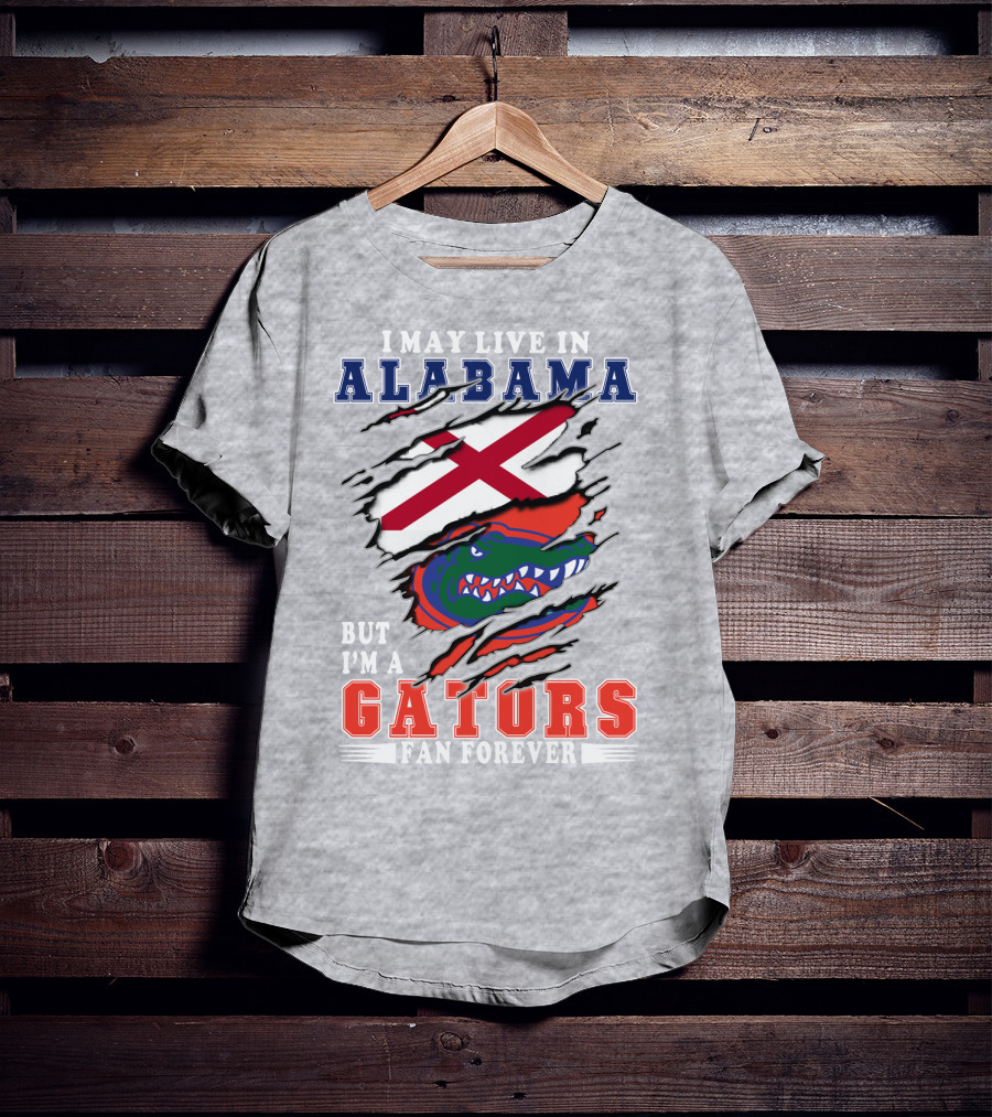Alabama Resident Loyal Gators Fan Forever T-Shirt