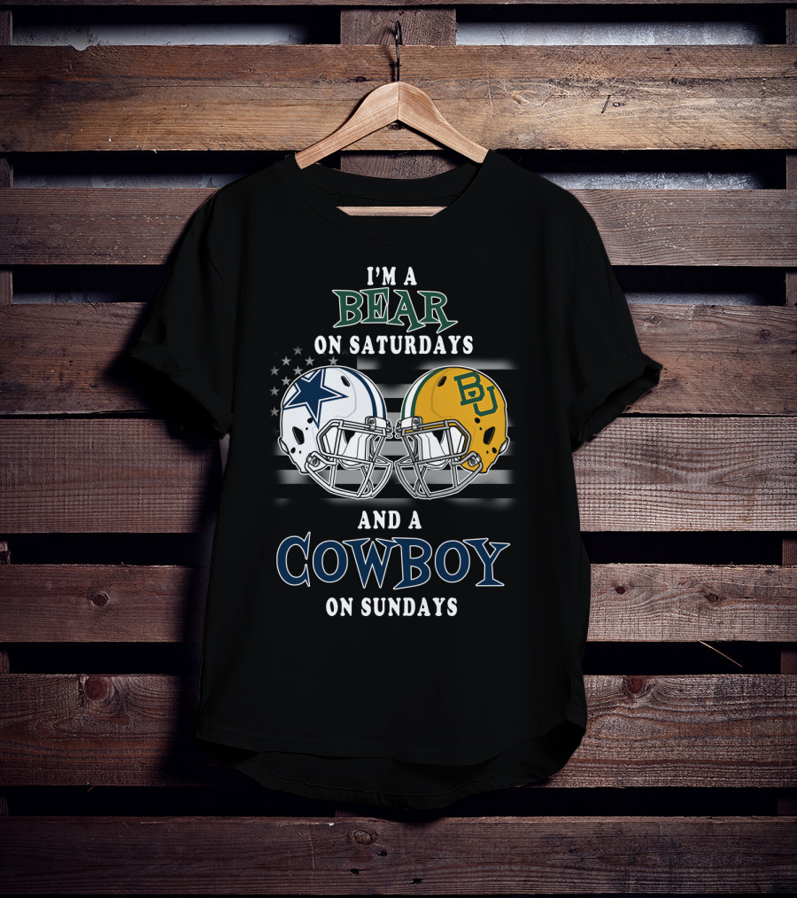 I'm A Bear On Saturdays And A Cowboy On Sundays T-Shirt