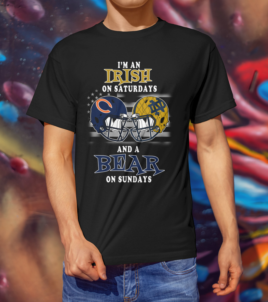 I'm An Irish On Saturdays And A Bear On Sundays T-Shirt