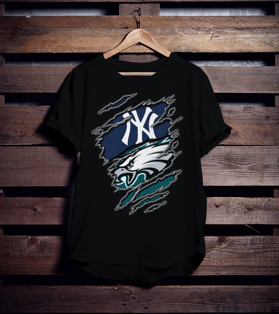 Yankees Eagles Fusion Fan Gear T-Shirt
