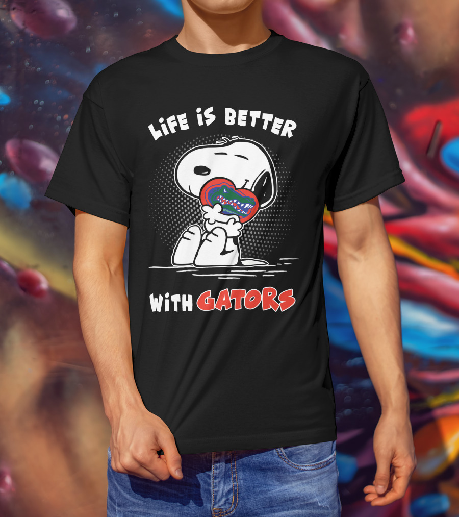 Life Is Better With Gators T-Shirt