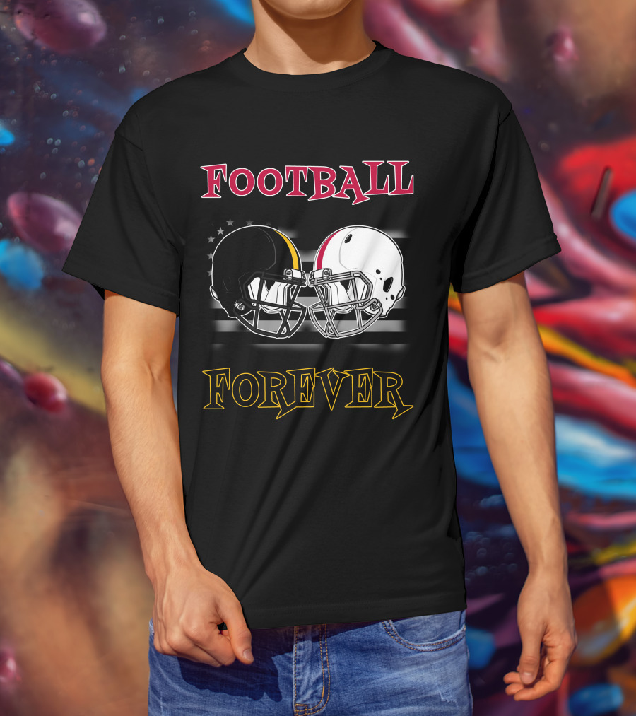 Football Forever Helmet Showdown T-Shirt
