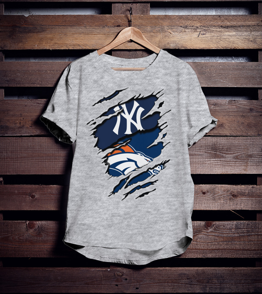 Broncos Yankees T-Shirt