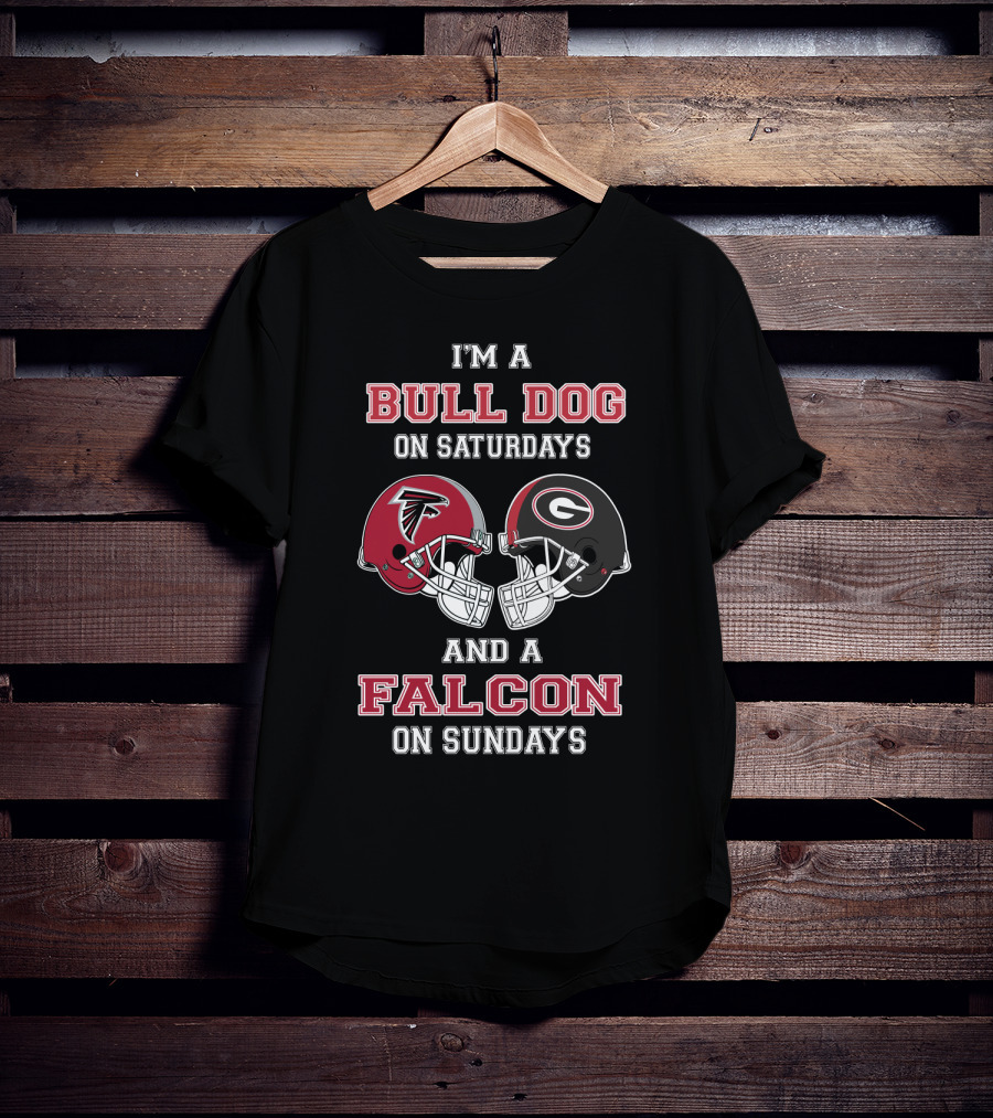 I'm A Georgia Bulldog On Saturdays And Atlanta Falcon On Sundays T-Shirt