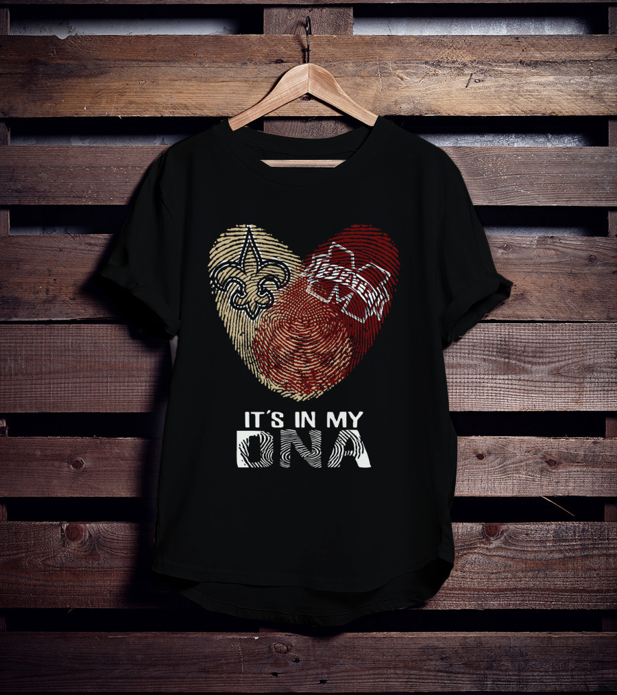 Saints Mississippi State It's In My DNA T-Shirt