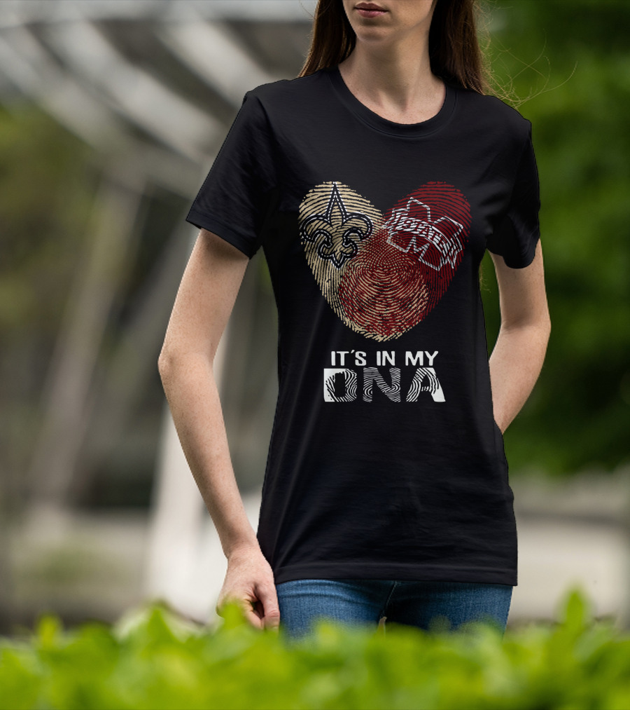 Saints Mississippi State It's In My DNA T-Shirt