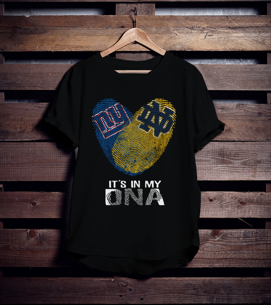 Giants Notre Dame NY ND It's In My DNA T-Shirt