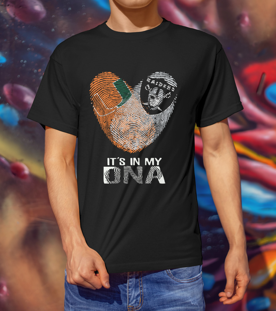 Raiders Miami Hurricanes It's In My DNA T-Shirt