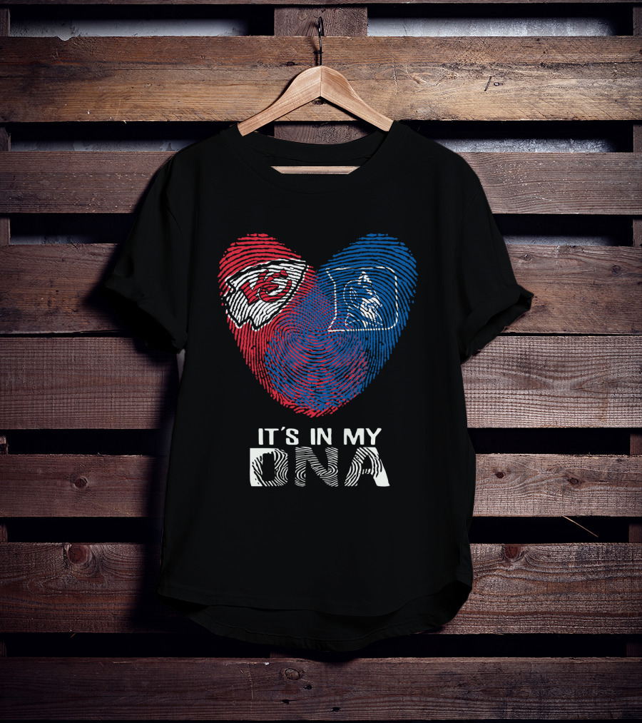 Chiefs Duke Heart It's In My DNA T-Shirt