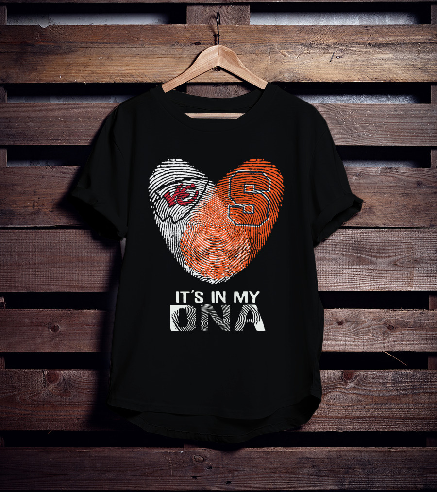 Chiefs Syracuse Heart It's In My DNA T-Shirt