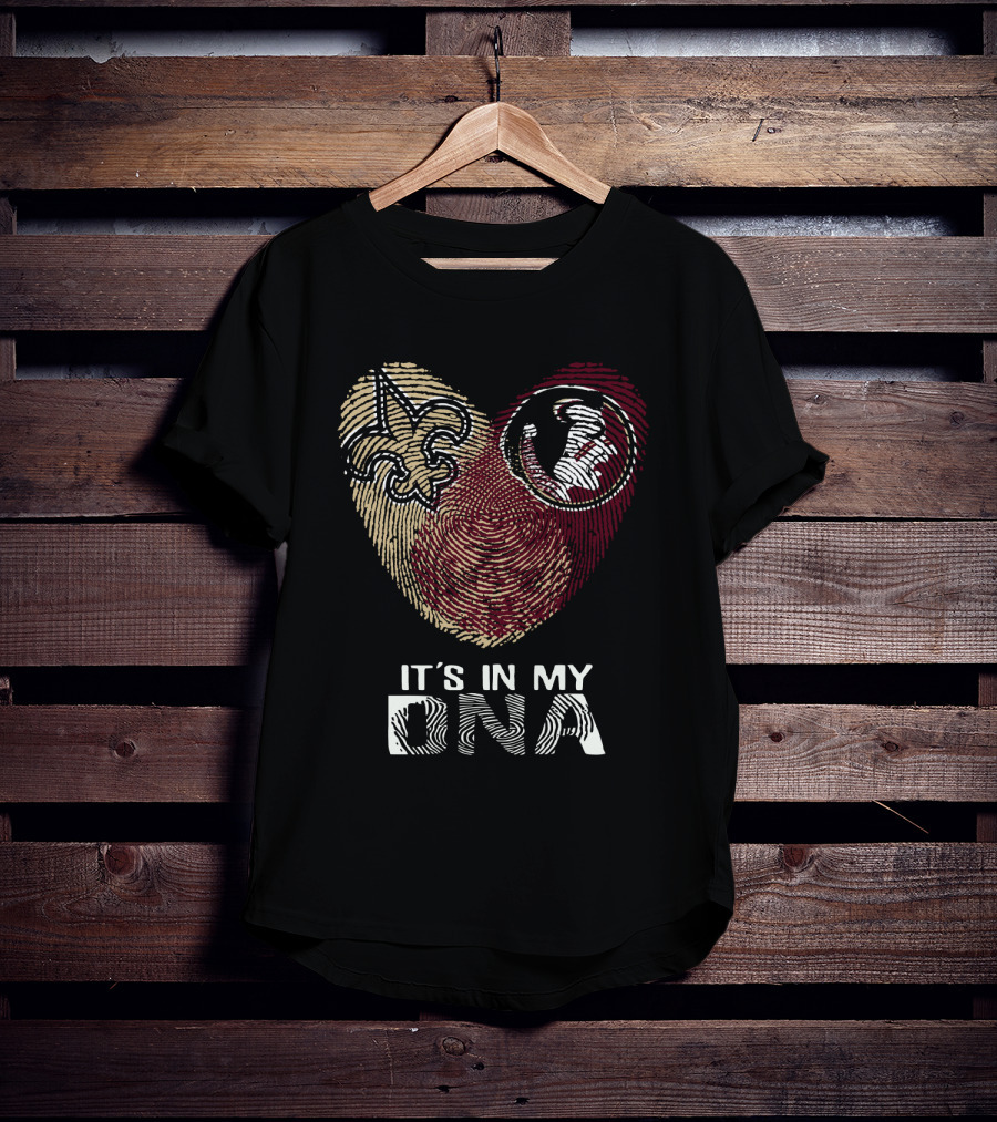 New Orleans Saints Seminoles It's In My DNA T-Shirt