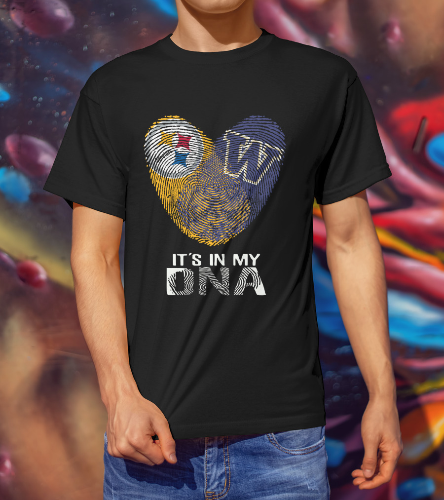 Steelers Washington Huskies It's In My DNA T-Shirt