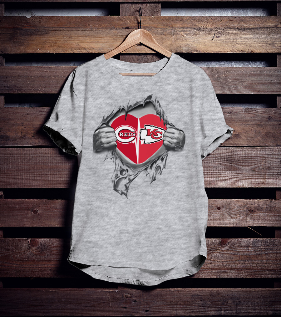 Reds KC In My Heart T-Shirt