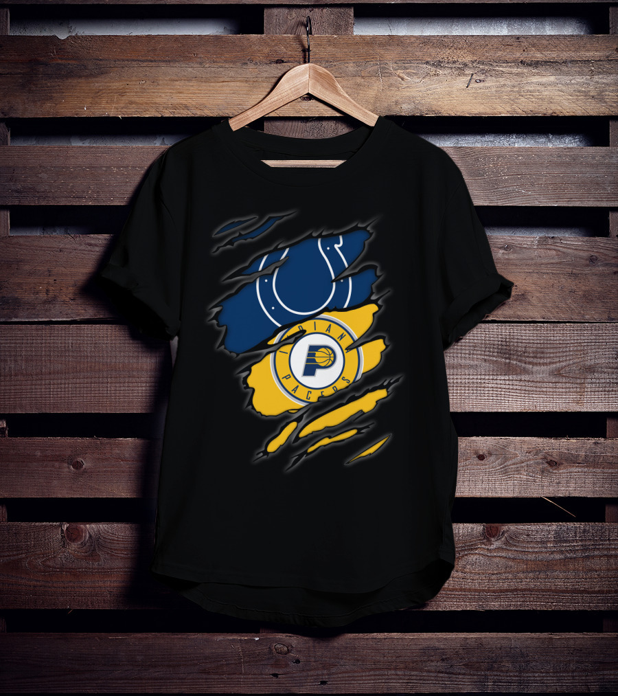 Indianapolis Colts Indiana Pacers Rip T-Shirt