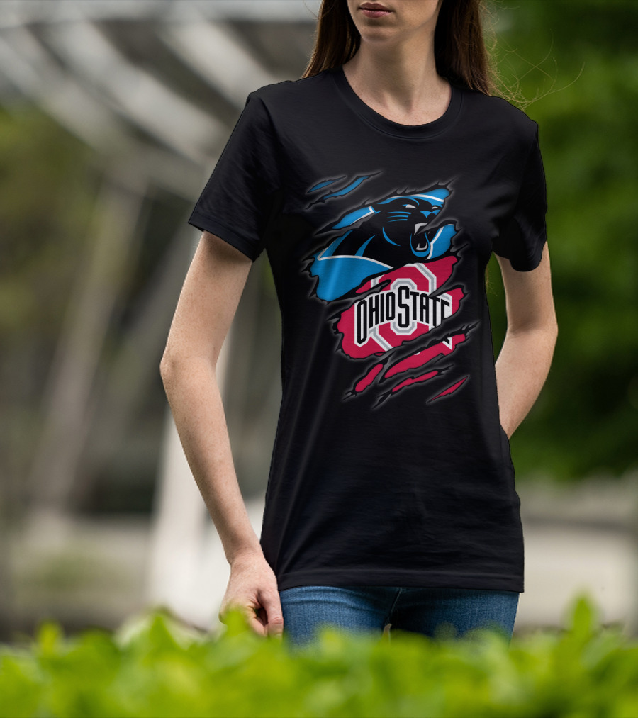 Panthers Ohio State Buckeye Fan Crossover T-Shirt