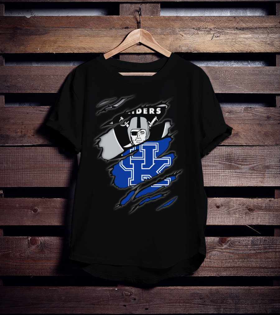 Raiders Kentucky Wildcats Fusion T-Shirt