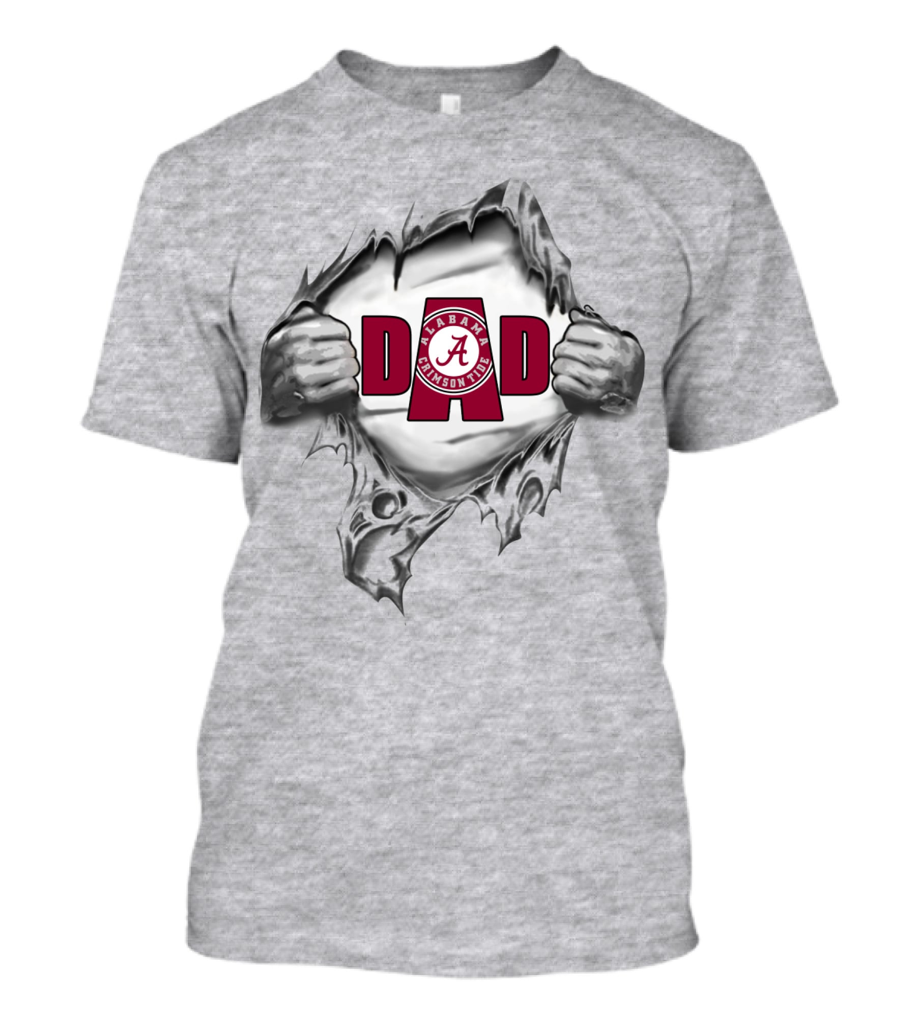 Alabama Crimson Tide Super Dad T-Shirt
