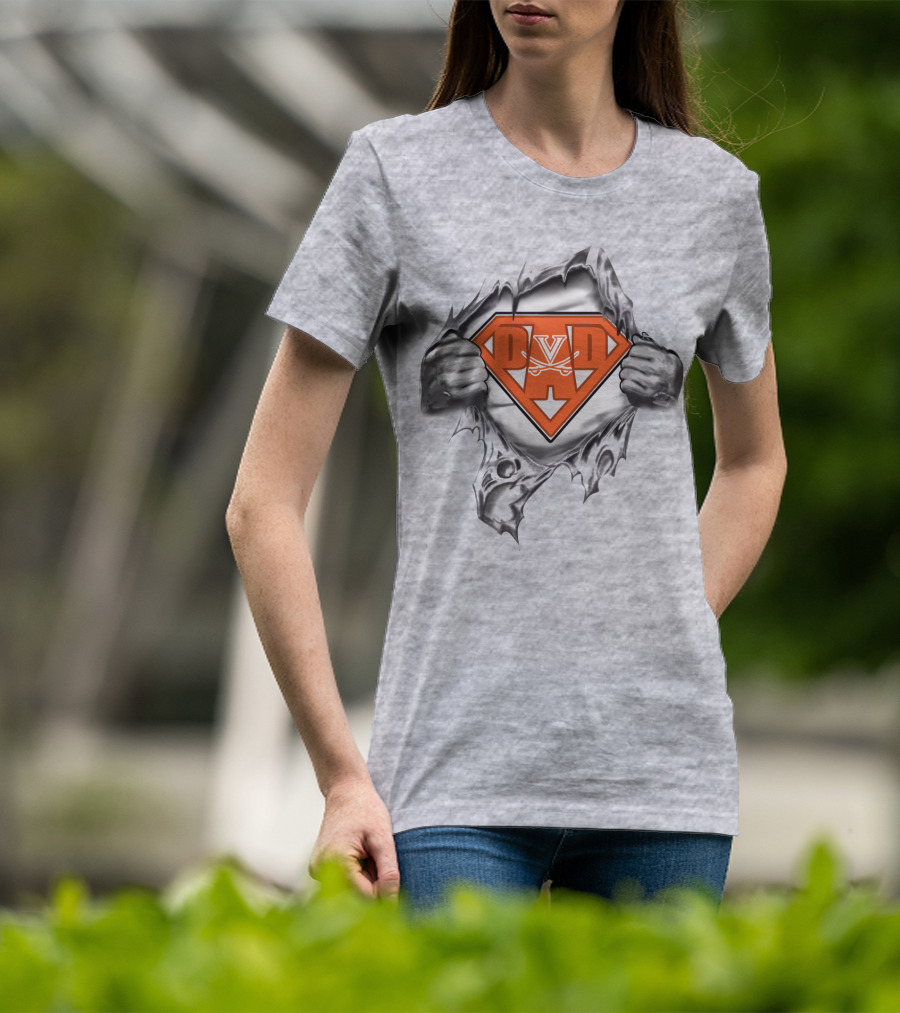 Cavalier Superhero Emblem With Crossed Swords And Bold Letters T-Shirt