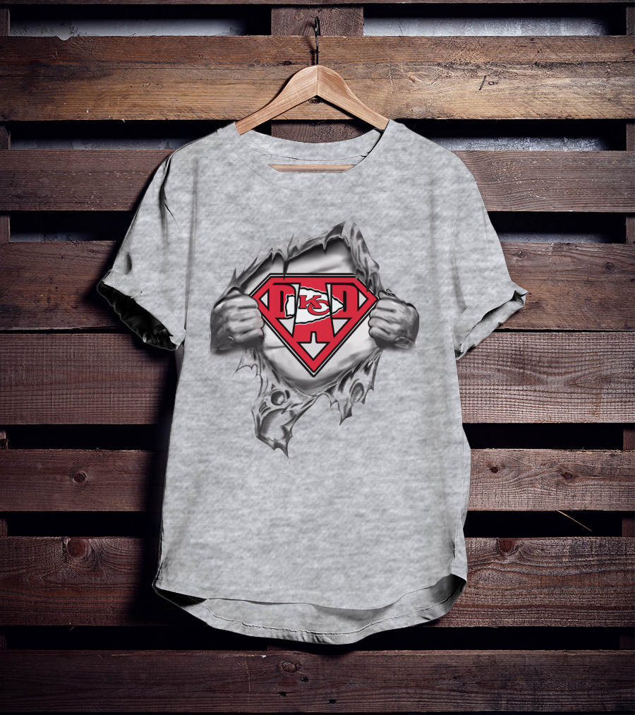 Superhero Kansas City Chiefs T-Shirt