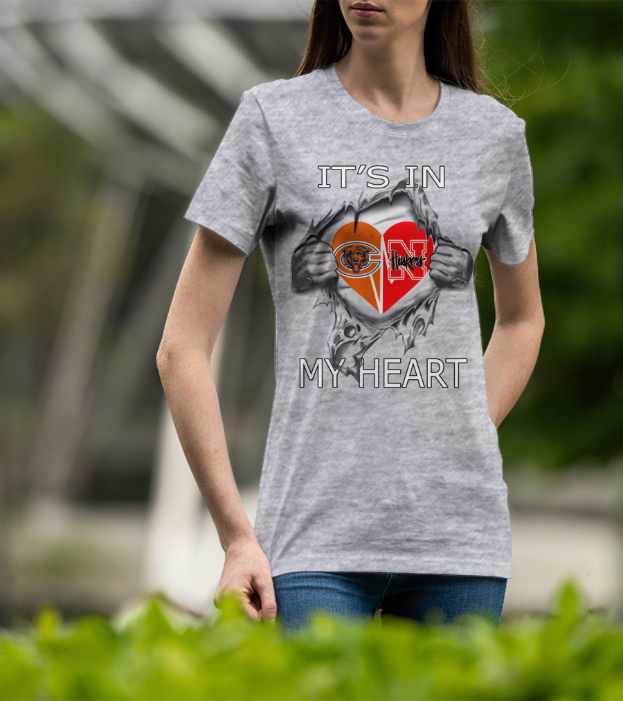 It's In My Heart Bears Huskers T-Shirt