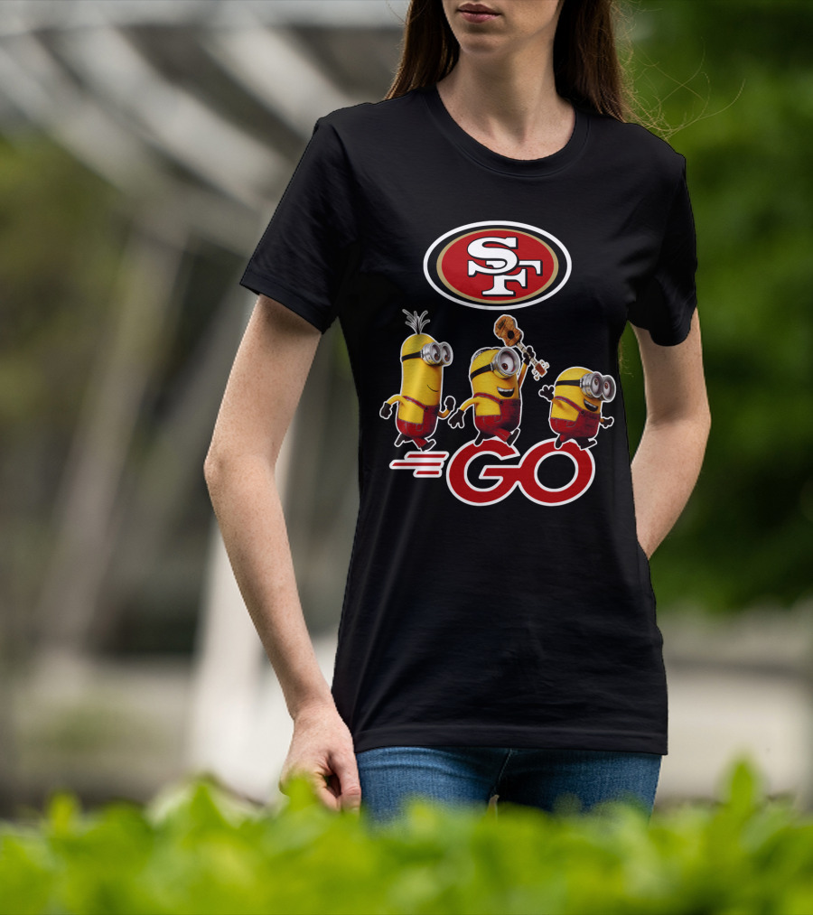 49ers Sf Minions Go T-Shirt
