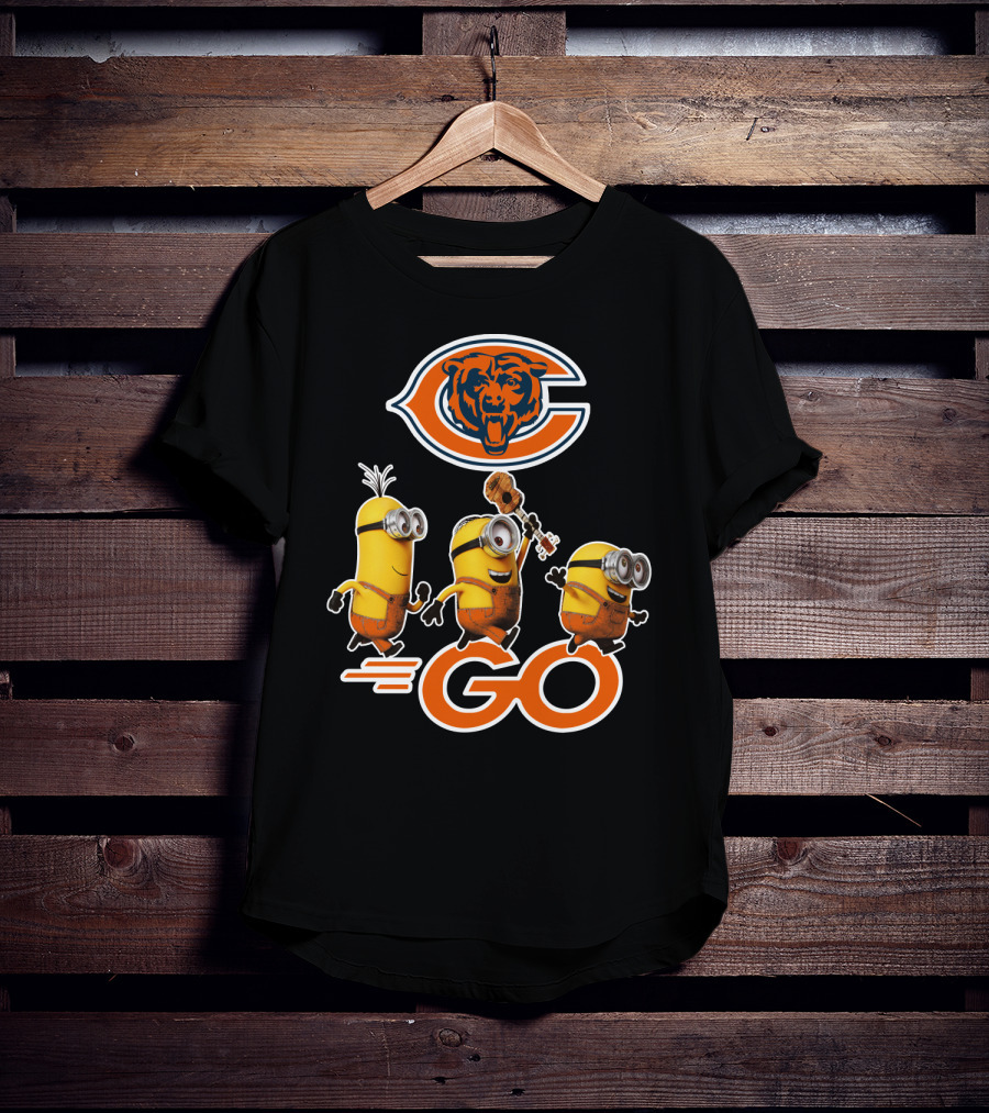 Chicago Bears Minions Go T-Shirt