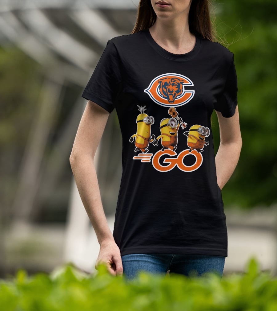 Chicago Bears Minions Go T-Shirt