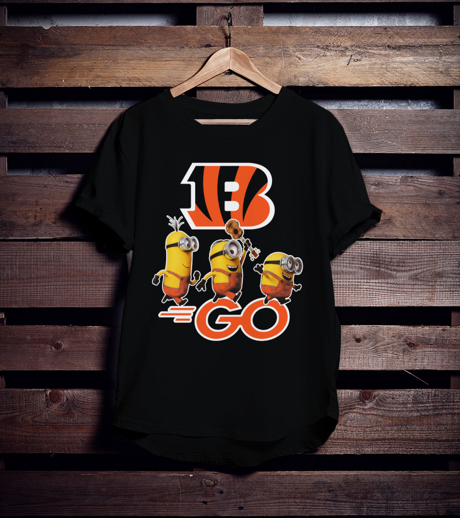 Bengals Minions Go T-Shirt