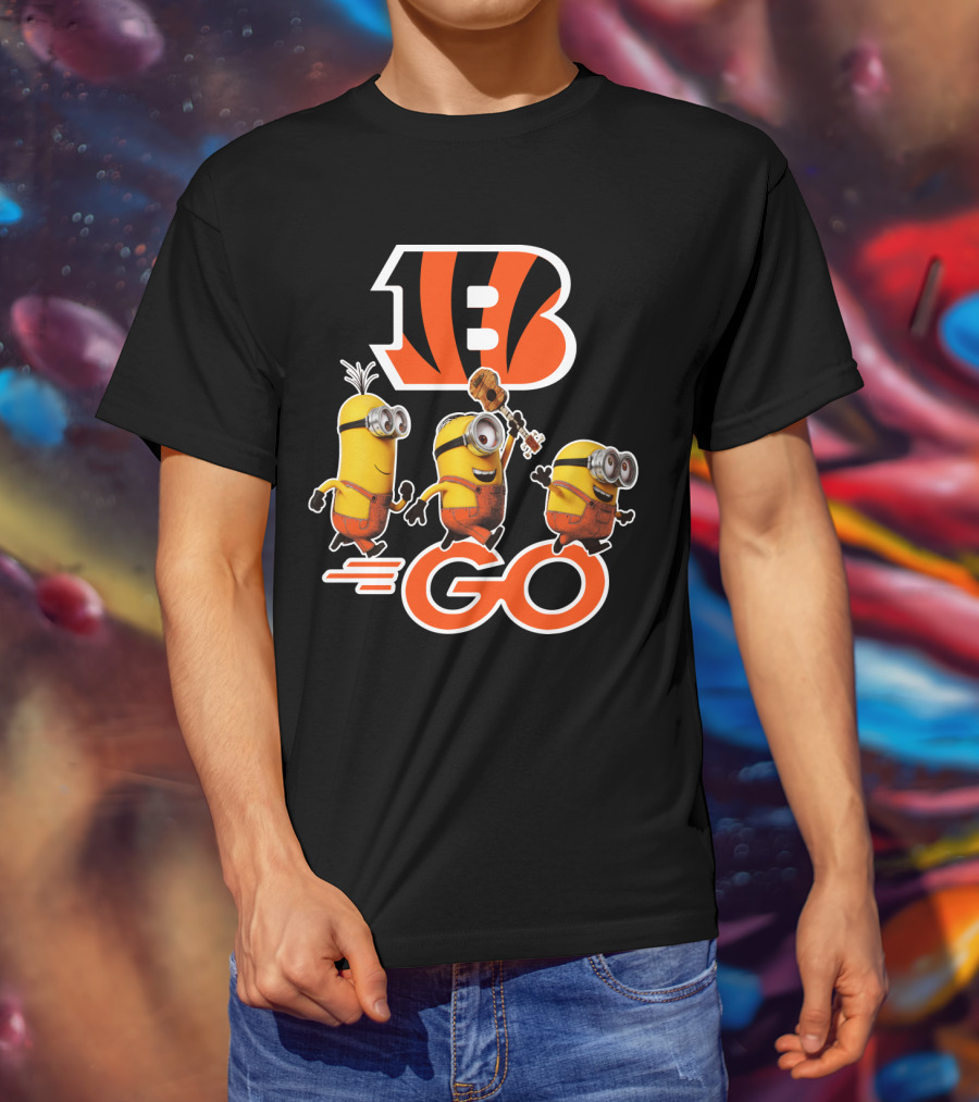 Bengals Minions Go T-Shirt