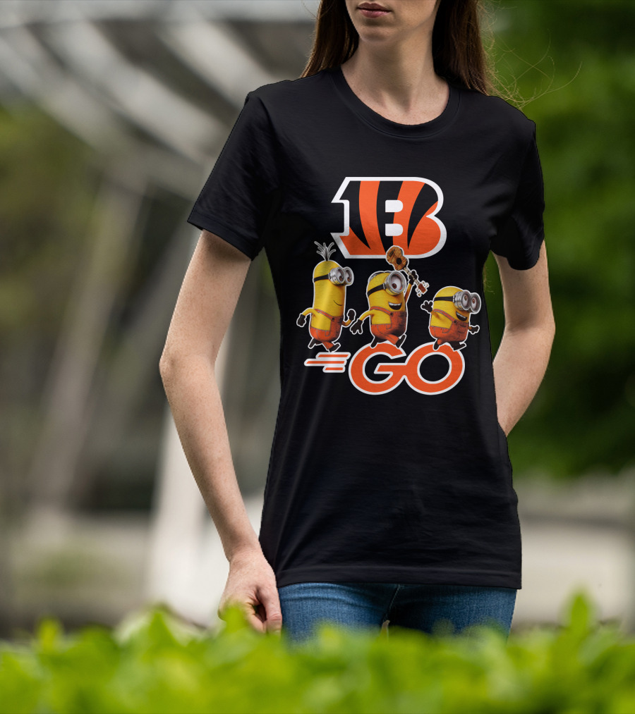 Bengals Minions Go T-Shirt