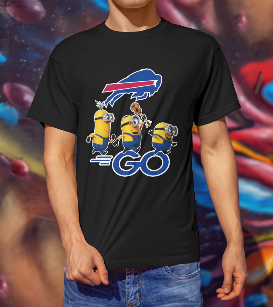 Buffalo Bills Minions Go T-Shirt
