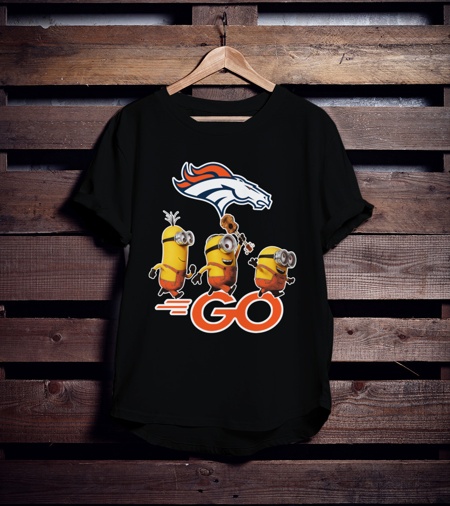 Broncos Minions Go T-Shirt