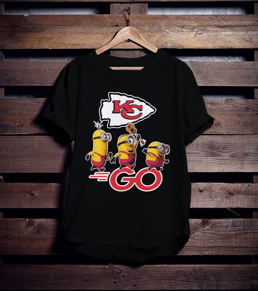 Kansas City Chiefs Minions Go T-Shirt