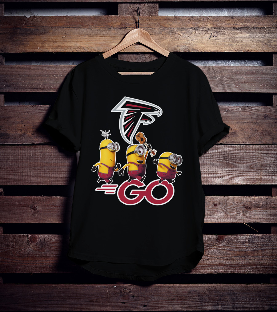 Falcons Logo Minions Go T-Shirt