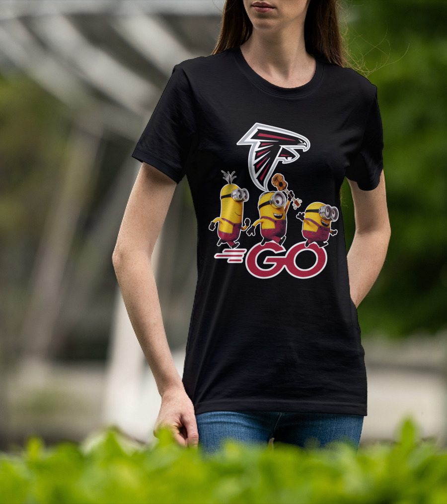 Falcons Logo Minions Go T-Shirt
