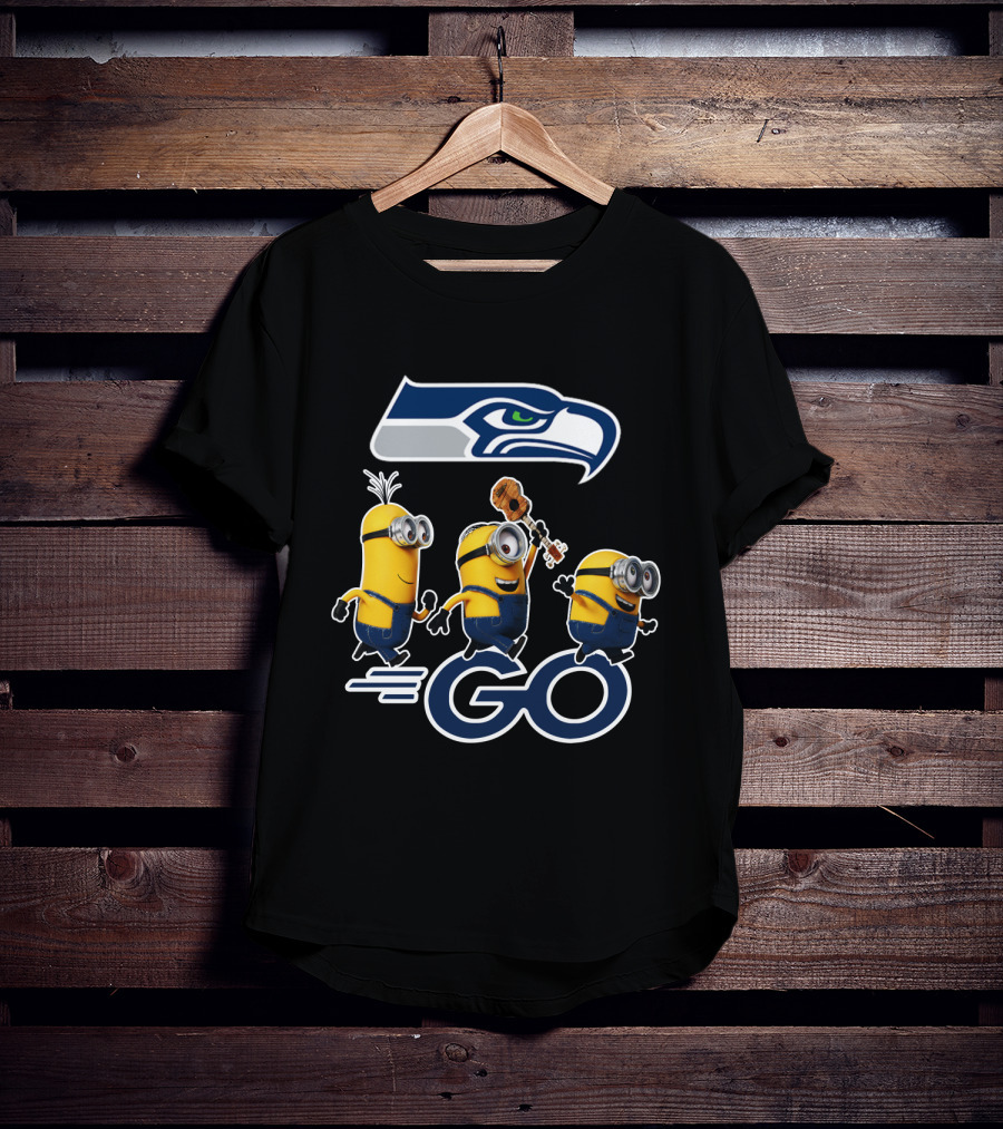 Seahawks Go Minions Bash T-Shirt