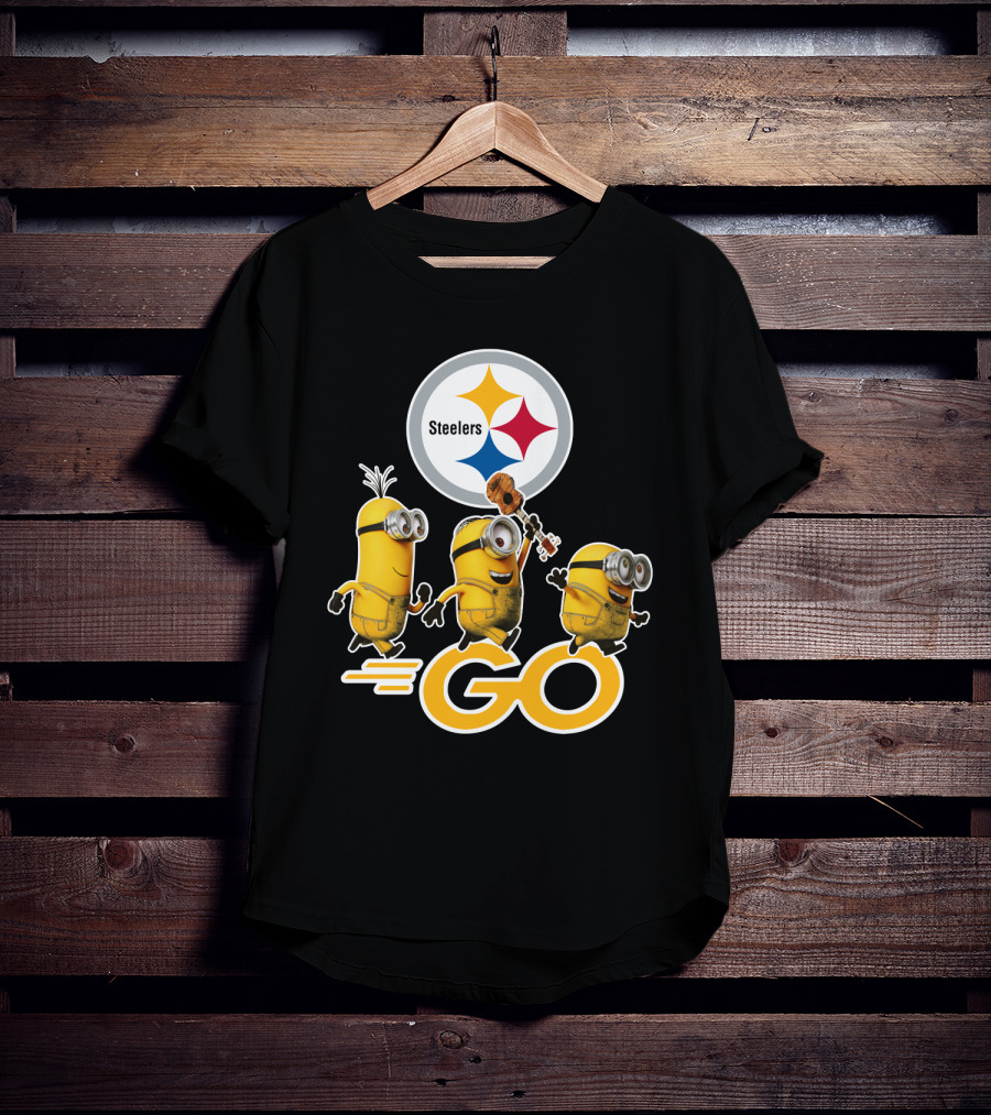 Steelers Minions Go T-Shirt