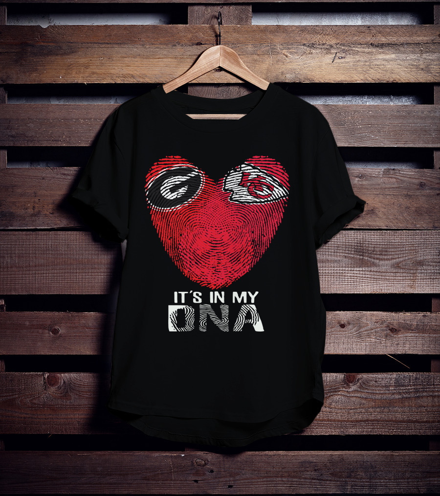 Georgia Bulldogs Chiefs It's In My DNA T-Shirt