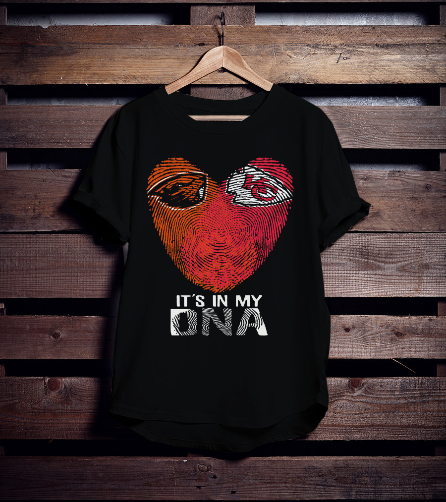 Oregon State Beavers And Kansas City Chiefs It's In My DNA T-Shirt