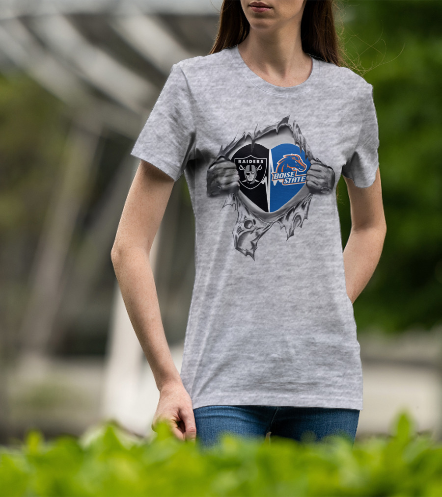 Raiders Boise State United In My Heart T-Shirt