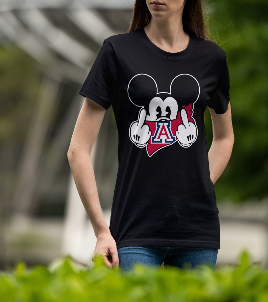 Arizona Wildcats Mickey Bandana T-Shirt