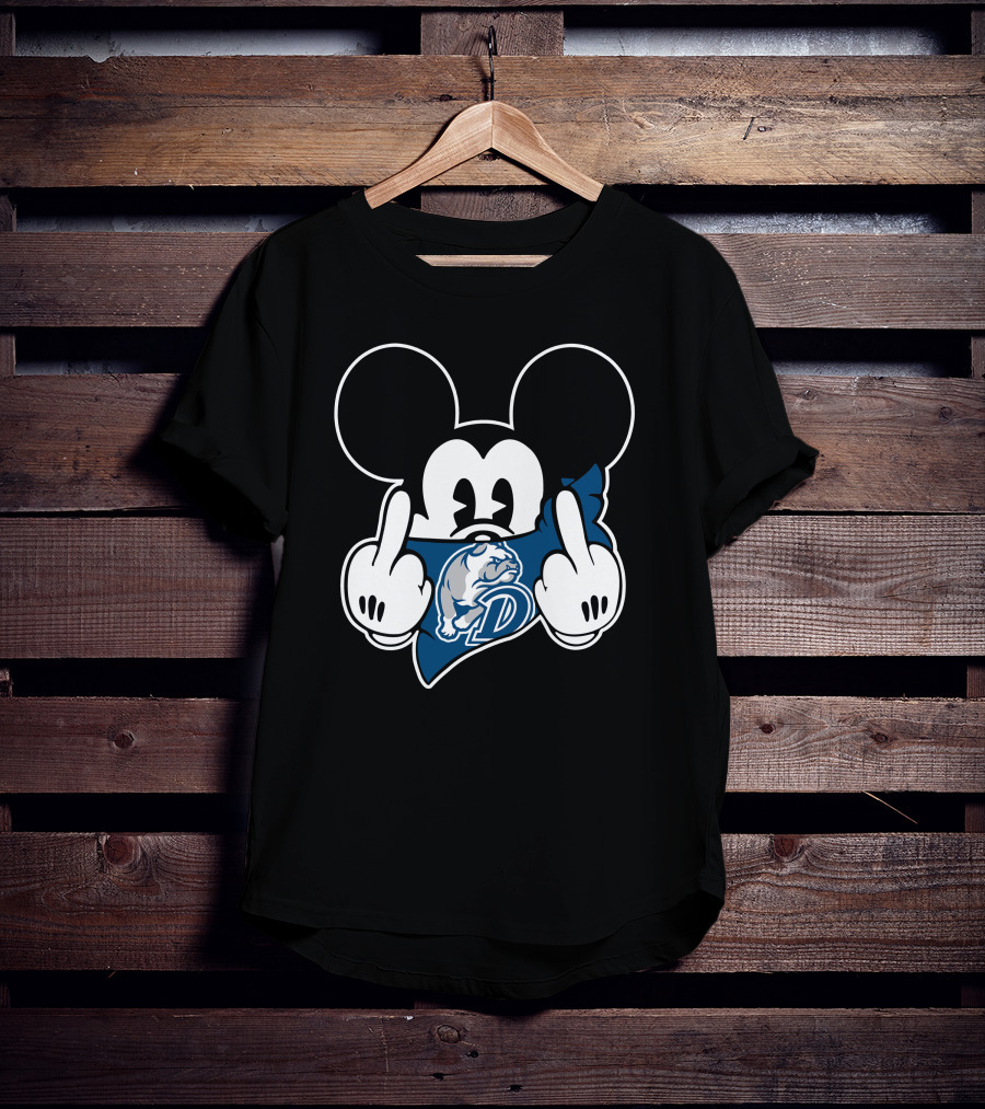 Drake Bulldogs Mickey Mouse Sports Spirit T-Shirt