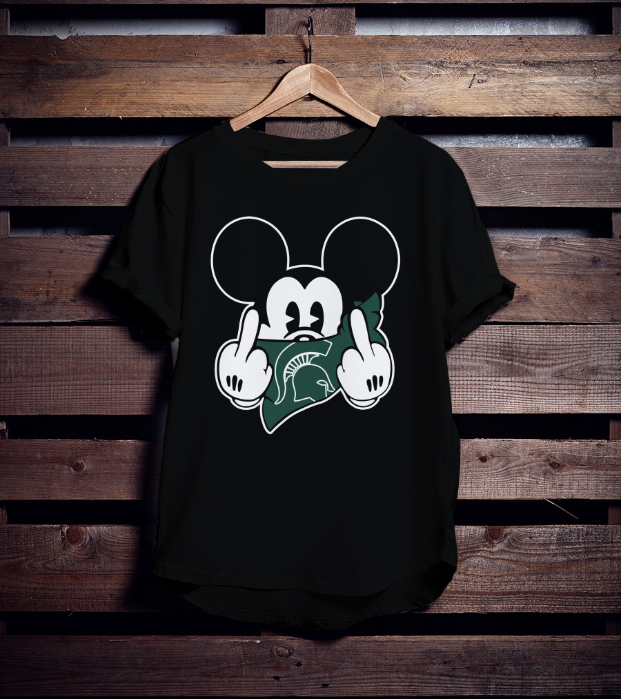 Mickey Mouse Michigan State Spartans T-Shirt