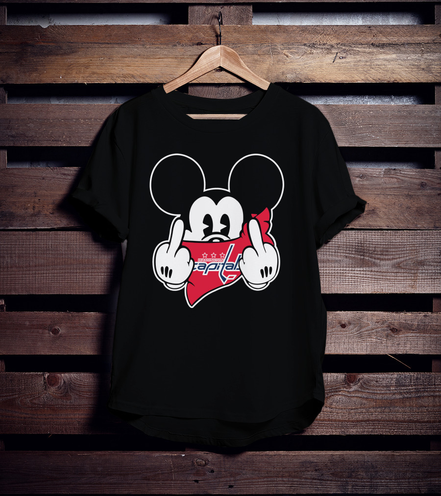 Washington Capitals Mickey Gesture T-Shirt