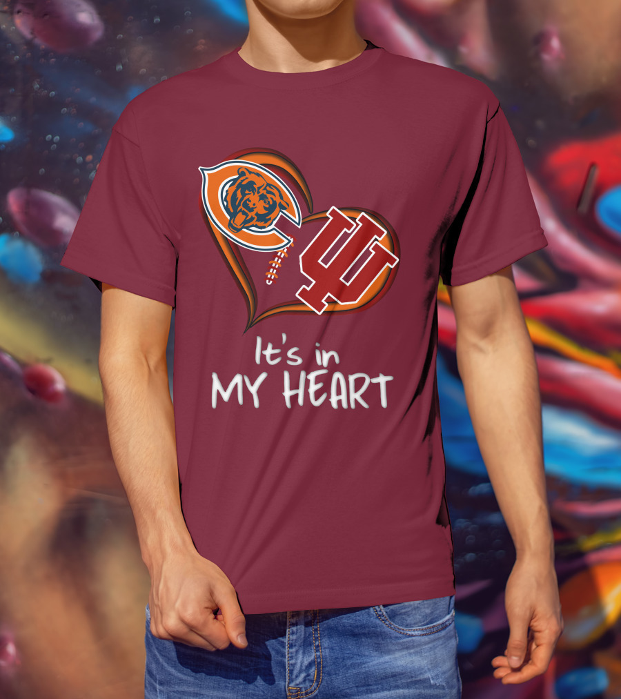 Bears Hoosiers It's In My Heart T-Shirt